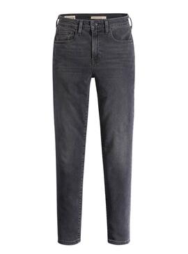 Pantalón Vaquero Levis 721 Skinny High Rise negro para mujer