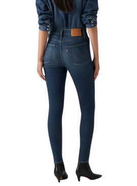 Pantalón Vaquero Levis 721 Skinny High Rise Miles azul para mujer