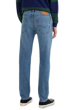 Pantalón vaquero Levis 502 Taper Hold azul para hombre