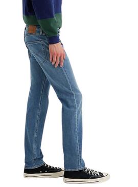 Pantalón vaquero Levis 502 Taper Hold azul para hombre