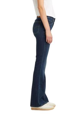Pantalón vaquero Levis 726 cintura alta Flare azul para mujer