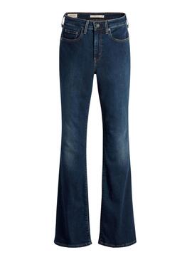 Pantalón vaquero Levis 726 cintura alta Flare azul para mujer