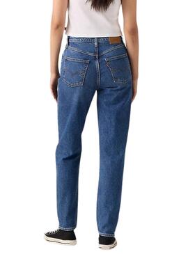 Pantalón vaquero Levis 80S Mom azul para mujer