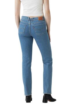 Pantalón vaquero Levis 314 Shaping Tailored recto para mujer
