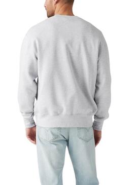 Sudadera Levis Authentic gris para hombre