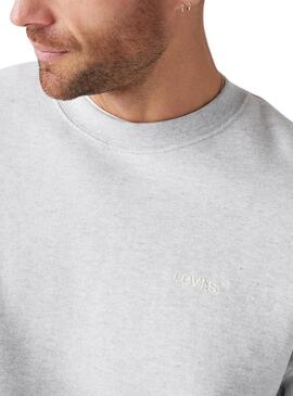 Sudadera Levis Authentic gris para hombre