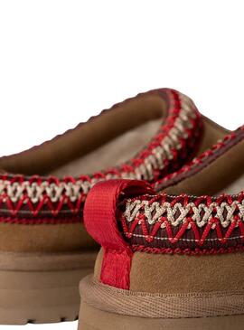 Zuecos UGG Tazz camel para niño y niña