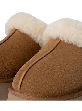 Zapatillas UGG Disquette camel para mujer