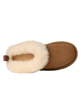 Zuecos UGG Tazzelle camel para mujer