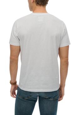 Camiseta Superdry Great Outdoors blanco para hombre