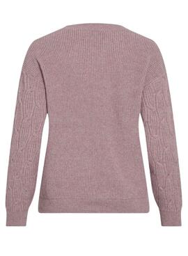Jersey Vila Vilassia malva para mujer
