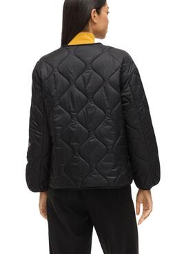 Chaqueta acolchada de Vila Vidune negro para mujer