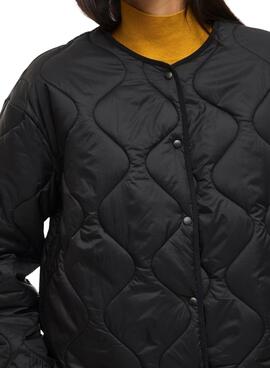 Chaqueta acolchada de Vila Vidune negro para mujer