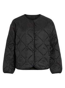 Chaqueta acolchada de Vila Vidune negro para mujer