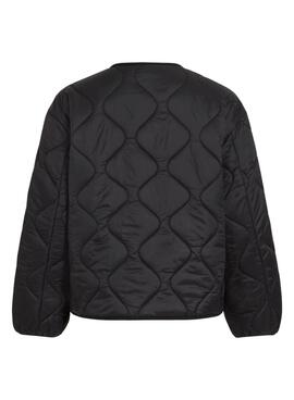 Chaqueta acolchada de Vila Vidune negro para mujer