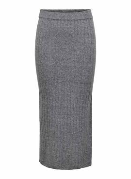 Falda Only Jeanett gris para mujer