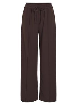 Pantalón Vila Viclua marrón para mujer