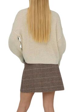 Jersey Only Mally beige para mujer