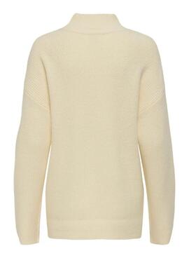 Jersey Only Katia beige para mujer