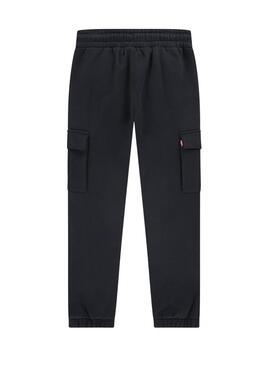 Jogger Levis cargo negro para niño