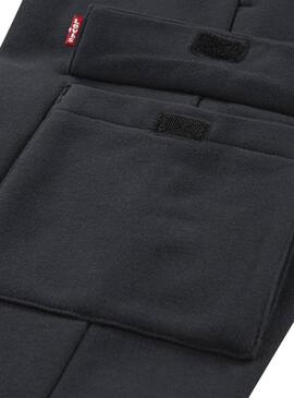 Jogger Levis cargo negro para niño
