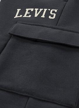 Jogger Levis cargo negro para niño