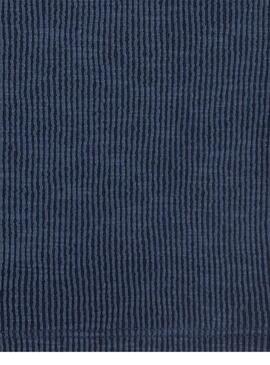 Camiseta Levis Ranglan azul para niña