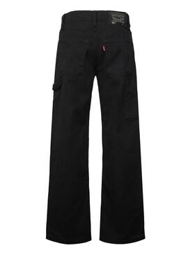 Pantalón Levis 555 Carpenter negro para niño