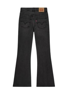Pantalón vaquero Levis 726 negro para niña