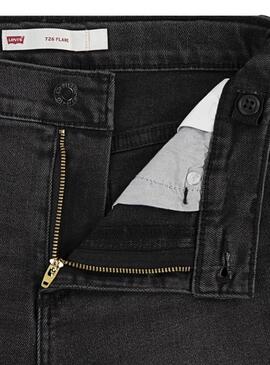 Pantalón vaquero Levis 726 negro para niña