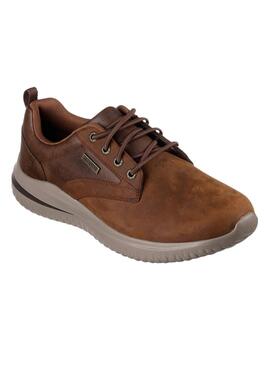 Zapatos Skechers Denton marrón para hombre