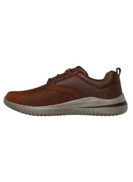 Zapatos Skechers Denton marrón para hombre