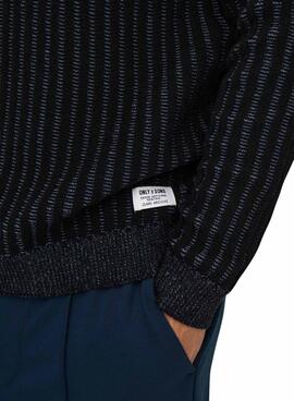 Jersey Only and Sons Brant azul para hombre