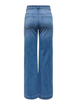 Pantalón vaquero Only Madison Royal azul para mujer
