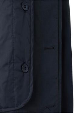 Gabardina Silbon azul marino para hombre