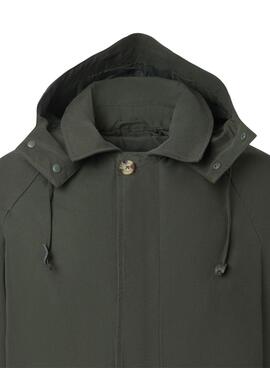 Gabardina Silbon verde para hombre