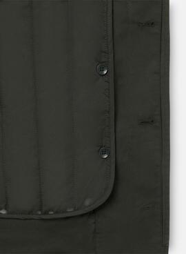 Gabardina Silbon verde para hombre
