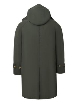 Gabardina Silbon verde para hombre