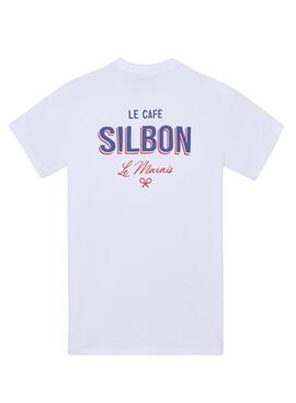 Camiseta Silbon Le Marais blanco para hombre