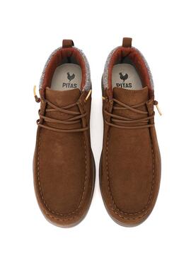 Botas Walkin Pitas Baikal camel para hombre