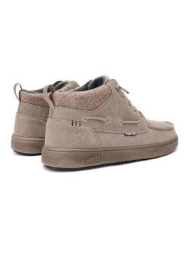 Botas Walkin Pitas Kent beige para hombre