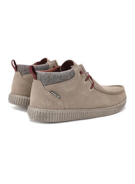Botines Walkin Pitas Bob beige para hombre