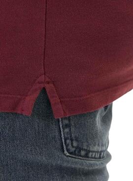 Polo Levis Housemark granate para hombre