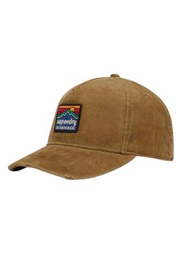 Gorra Superdry Graphic Cord Trucker pana camel
