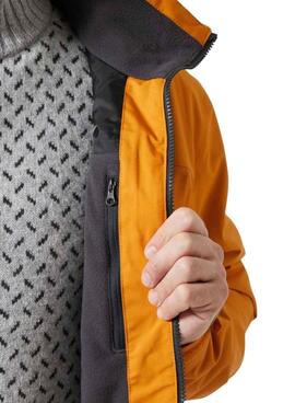 Cazadora Helly Hansen Crew Midlayer naranja para hombre