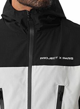 Cazadora Project x Paris blanco y negro para hombre