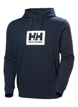 Sudadera Helly Hansen HH Box azul marino para hombre