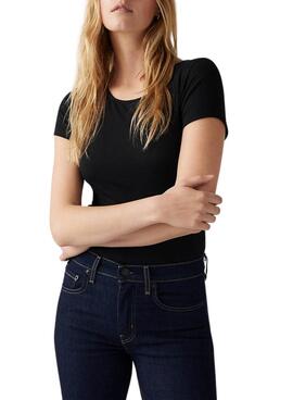 Pantalón vaquero Levis 724 denim oscuro para mujer