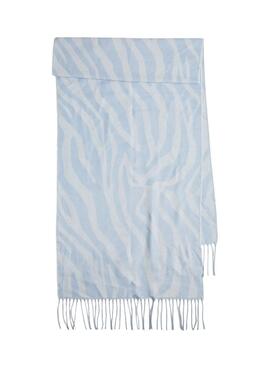 Bufanda Pieces Celin azul para mujer