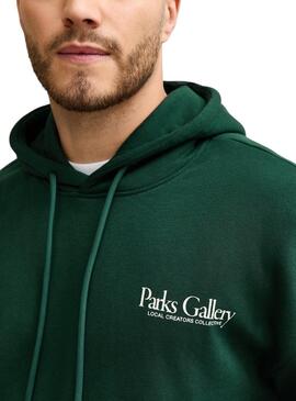 Sudadera Only and Sons Park Gallery verde para hombre